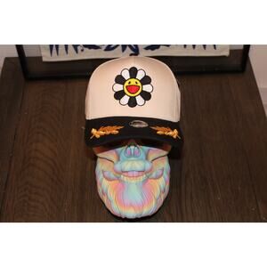 Black Murakami Snapback Hat